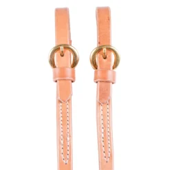 Billy Royal® Harness Leather Reins With Buckle Ends 5/8" -Schneiders Shop 00309 lightoil