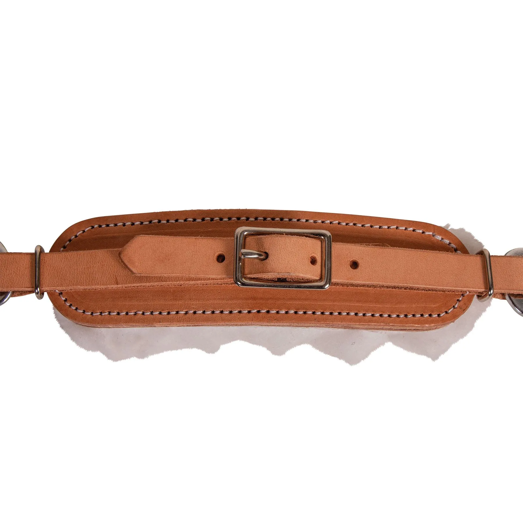 Schneiders® Hackamore Fleece Lined 6" Chrome Plated Cheeks 4 Schneiders® Hackamore Fleece Lined 6" Chrome Plated Cheeks - Image 2