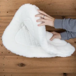 Dura-Tech® Fleece & Memory Foam Half Pad With Wither Relief -Schneiders Shop 25378 alt e