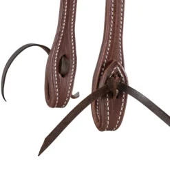 Billy Royal® Oiled Hermann Oak Leather Rolled One Ear Headstall 14 Billy Royal® Oiled Hermann Oak Leather Rolled One Ear Headstall -Schneiders Shop 25471 alt b