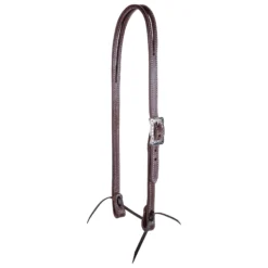 Billy Royal® Oiled Hermann Oak Split Ear Headstall With Horseshoe Brand Buckle 9 Billy Royal® Oiled Hermann Oak Split Ear Headstall With Horseshoe Brand Buckle -Schneiders Shop 25710 oiled