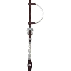 Billy Royal Flat Ferrule Two Ear Headstall -Schneiders Shop 30564 darkoil