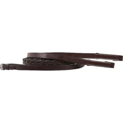 Joseph Sterling Extra Long Laced Rein -Schneiders Shop 30575 havana