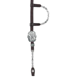 Double S Award Show Headstall -Schneiders Shop 31874 darkoil