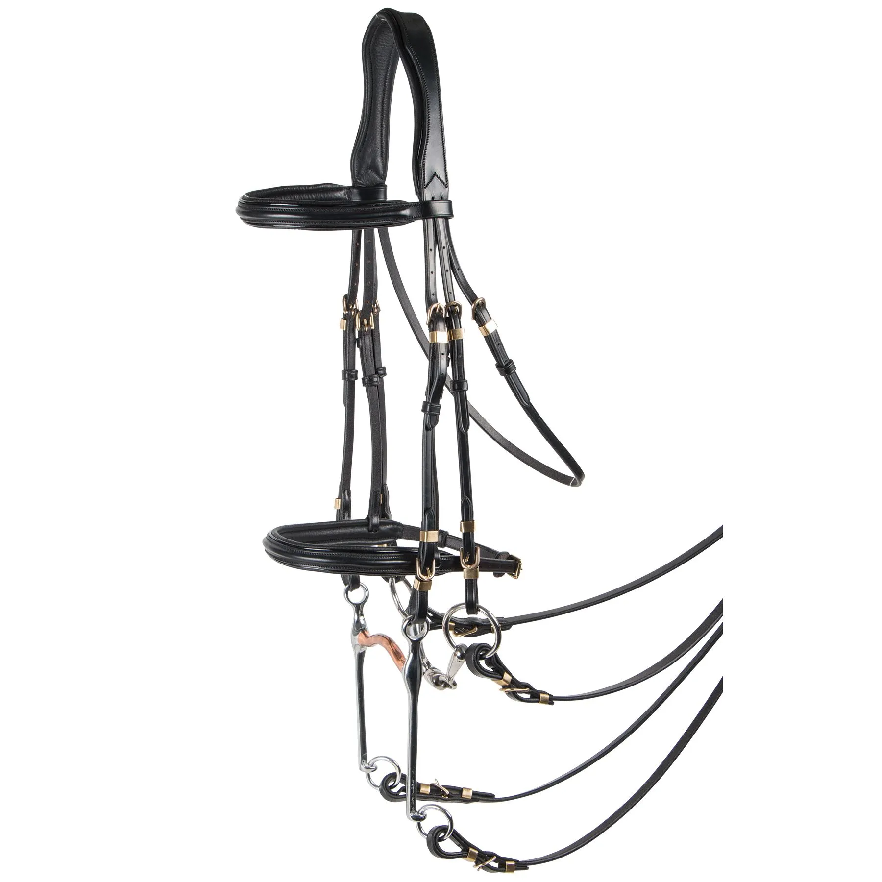 Joseph Sterling Show Hack Bridle For Horses 4 Joseph Sterling Show Hack Bridle For Horses - Image 2