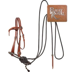 Billy Royal® Futurity Bosal Headstall Set -Schneiders Shop 34151 darkoilblack