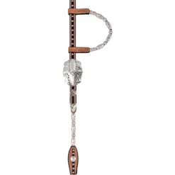 Billy Royal Crystal With Oval Scroll Two Ear Headstall -Schneiders Shop 34207 lightoil
