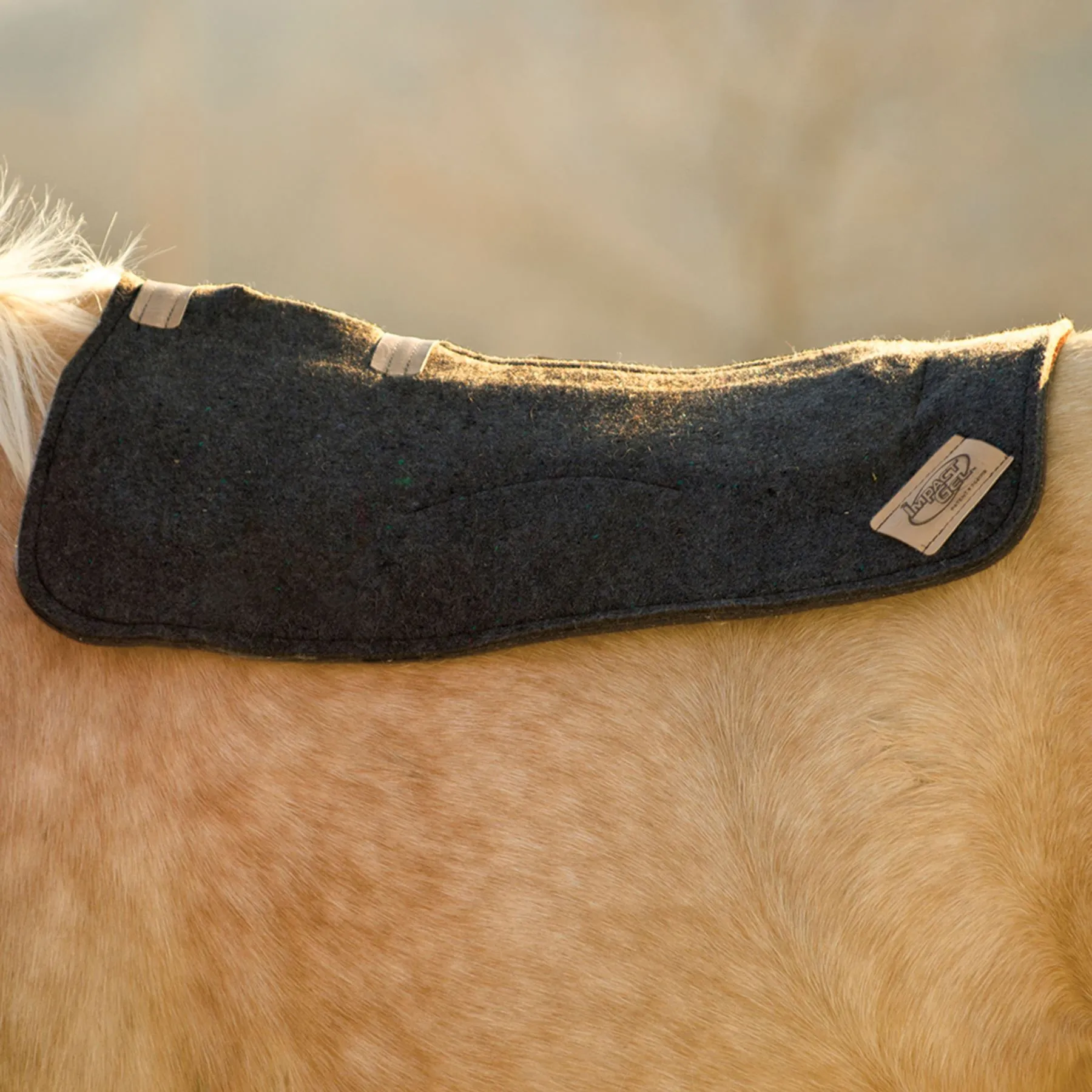 Impact Gel™ Underlayment 1/2" With XT Lite Gel Saddle Pad 6 Impact Gel™ Underlayment 1/2" With XT Lite Gel Saddle Pad - Image 4