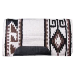 Dura-Tech® Wool Perfomance Western Saddle Pad -Schneiders Shop 35055 creamblackbuckskin