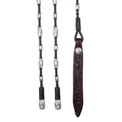 Billy Royal® Direct Contact Leather Romel Reins - 25oz -Schneiders Shop 36741 alt c