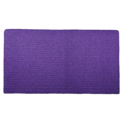 Schneiders® Solid Wool Oversize Western Show Blanket 40" X 34" -Schneiders Shop 38016 purple