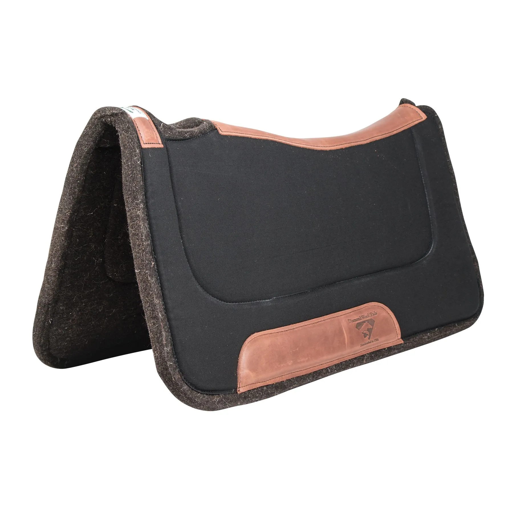 Diamond Wool Contour Ranch Western Saddle Pad 5 Diamond Wool Contour Ranch Western Saddle Pad - Image 3