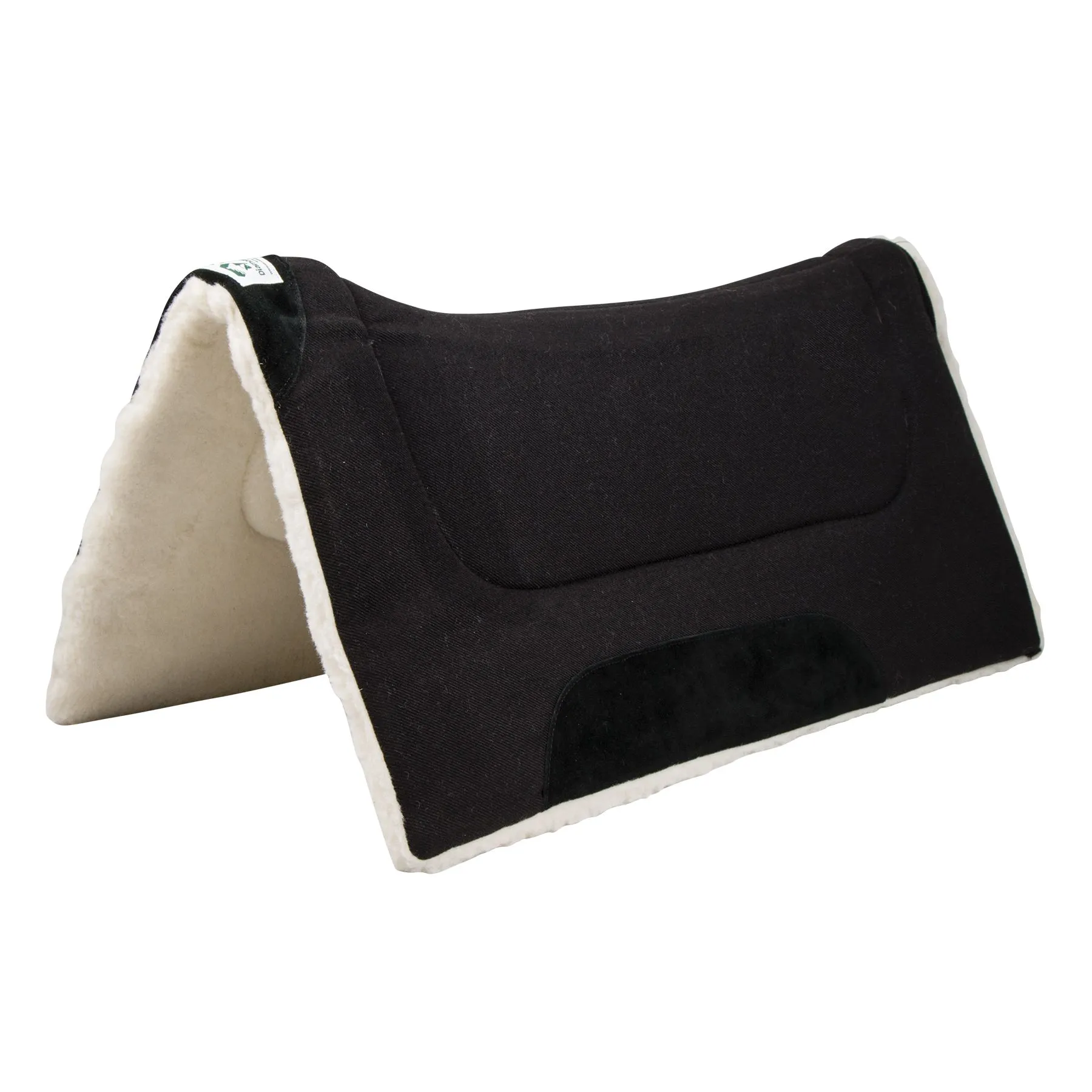 Diamond Wool Contour Comfort Cutter Western Saddle Pad 2 Diamond Wool Contour Comfort Cutter Western Saddle Pad