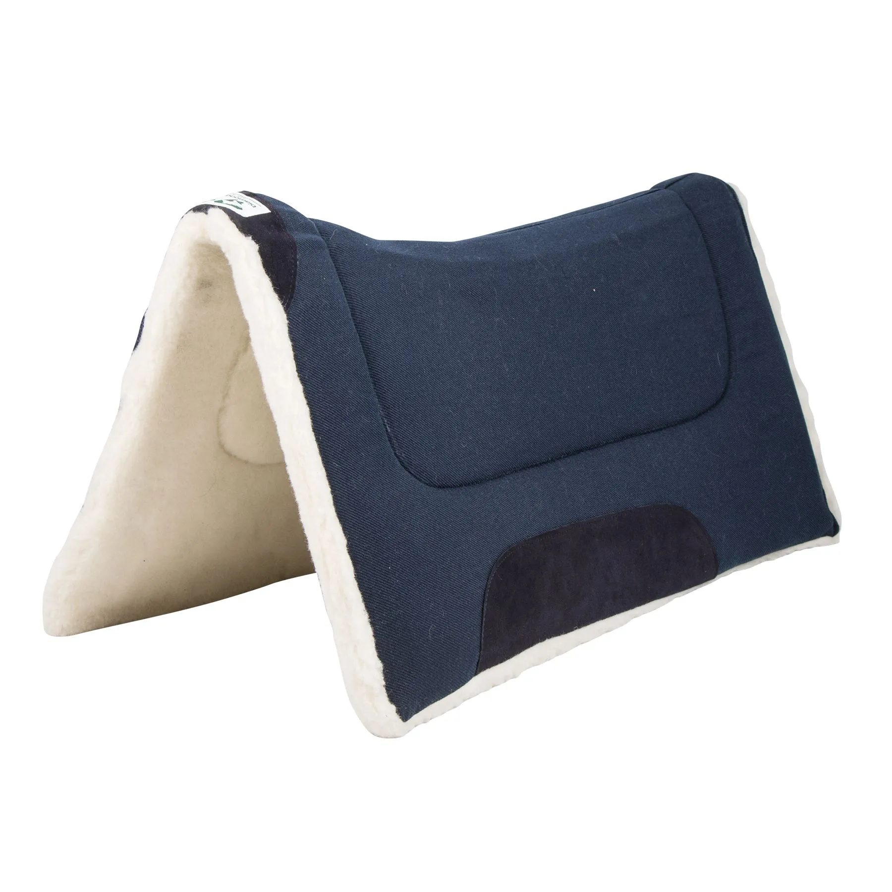 Diamond Wool Contour Comfort Cutter Western Saddle Pad 3 Diamond Wool Contour Comfort Cutter Western Saddle Pad - Image 2