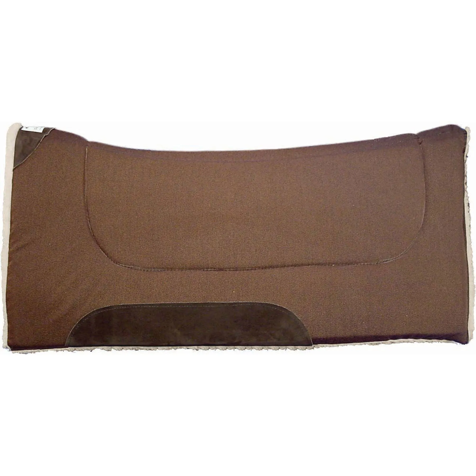 Diamond Wool Contour Comfort Cutter Western Saddle Pad 4 Diamond Wool Contour Comfort Cutter Western Saddle Pad - Image 3