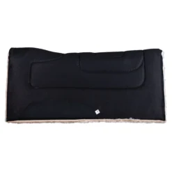 Dura-Tech® Contour Fleece Canvas Western Saddle Pad 9 Dura-Tech® Contour Fleece Canvas Western Saddle Pad -Schneiders Shop 38713 black