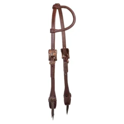Billy Royal® Oiled Hermann Oak Performance One Ear Quick Change Headstall 12 Billy Royal® Oiled Hermann Oak Performance One Ear Quick Change Headstall -Schneiders Shop 38969 alt b