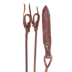 Billy Royal® Rolled Oiled Leather Romel Reins -Schneiders Shop 40030c alt b