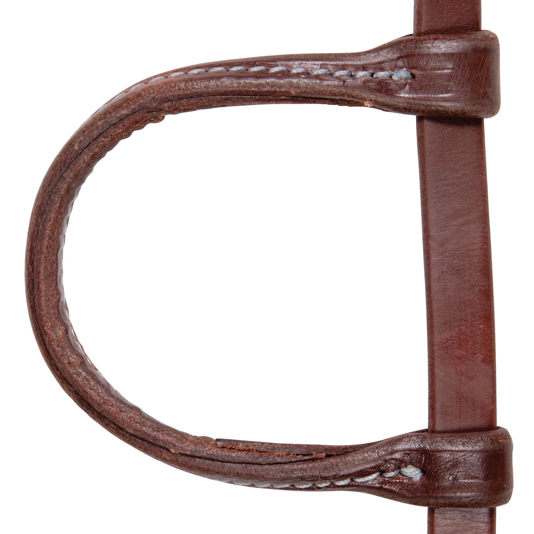 Billy Royal® Oiled Hermann Oak One Ear Buckle End Headstall 4 Billy Royal® Oiled Hermann Oak One Ear Buckle End Headstall - Image 2