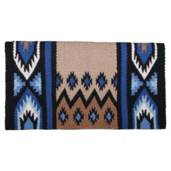 Mayatex New Phoenix Western Show Saddle Blanket -Schneiders Shop 40225 bluetan