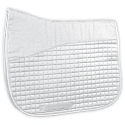 Dura-Tech® Dressage Saddle Pad With Anti-Slip Top -Schneiders Shop 40334 white