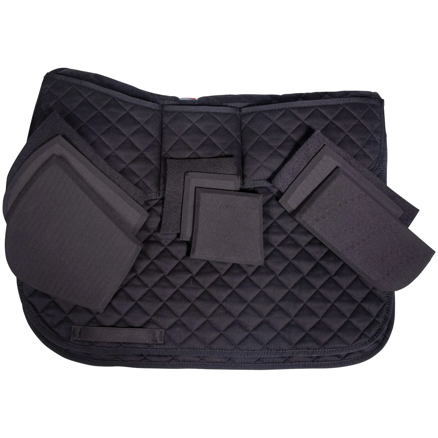 Dura-Tech® Verashim All Purpose 6 Pocket Shim Saddle Pad 3 Dura-Tech® Verashim All Purpose 6 Pocket Shim Saddle Pad
