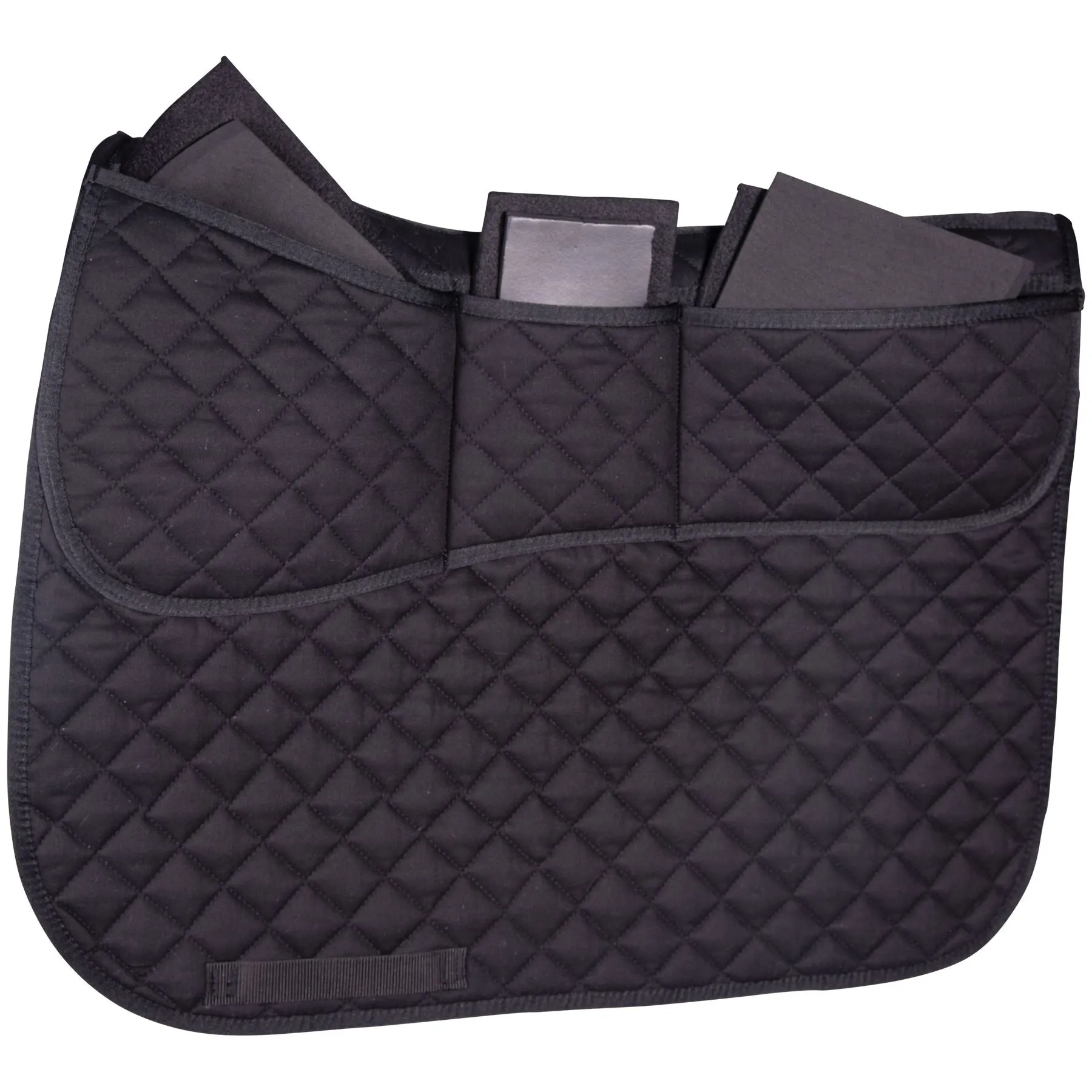 Dura-Tech® Verashim All Purpose 6 Pocket Shim Saddle Pad 4 Dura-Tech® Verashim All Purpose 6 Pocket Shim Saddle Pad - Image 2