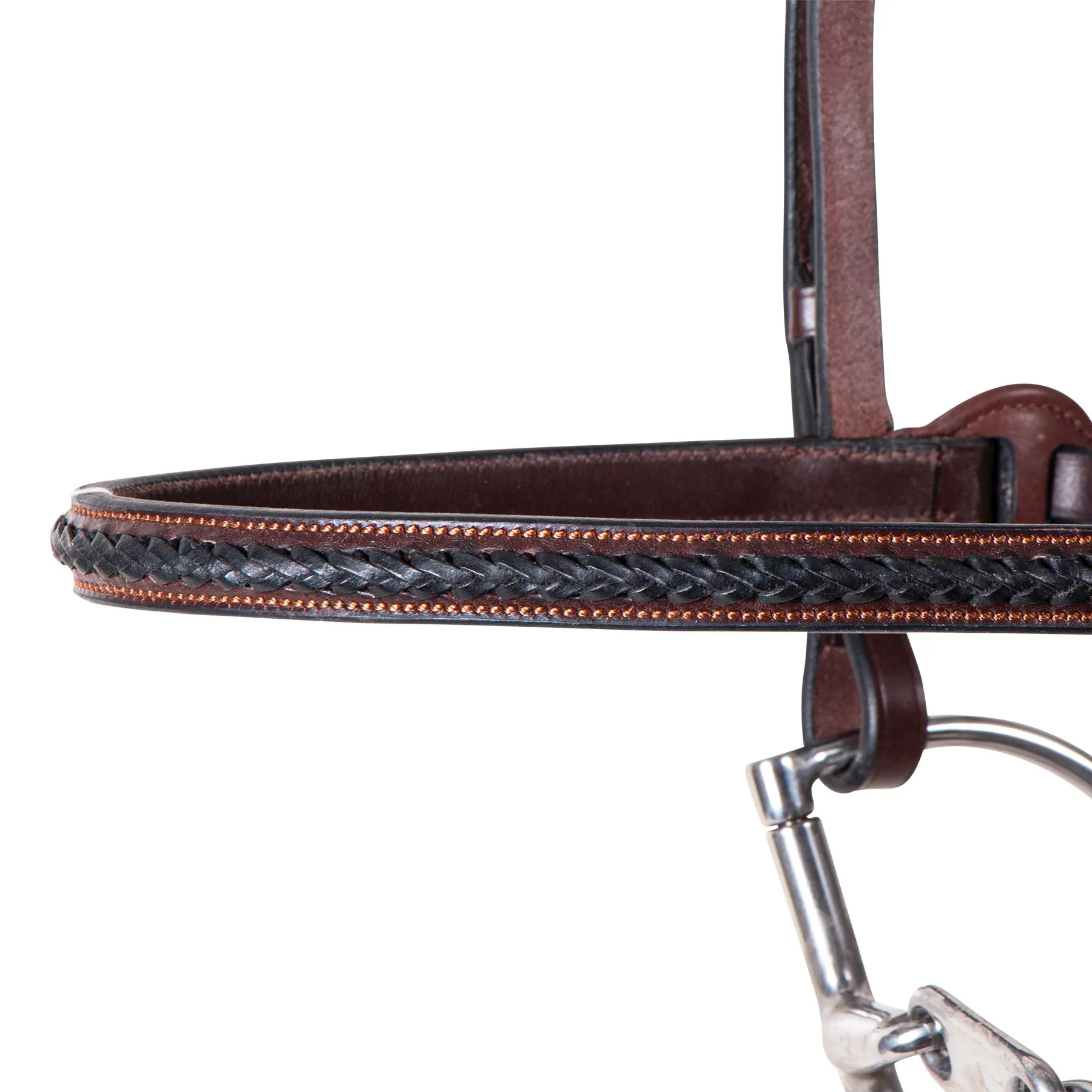 Joseph Sterling® Braided Hunter Bridle With Drawtite Caveson 8 Joseph Sterling® Braided Hunter Bridle With Drawtite Caveson - Image 6