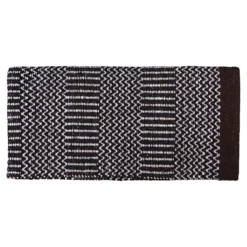 Dura-Tech® Navajo Double Woven Western Saddle Blanket 32" X 64" -Schneiders Shop 40709 brown