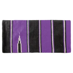 Dura-Tech® Woven Navajo Western Saddle Blanket 32" X 32" -Schneiders Shop 40738 purpleblack