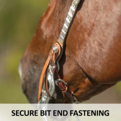 Billy Royal Mesquite Two Ear Headstall -Schneiders Shop 40824 feature c overlay