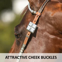 Billy Royal Mesquite Two Ear Headstall -Schneiders Shop 40824 feature d overlay