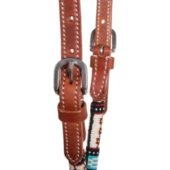 Double S Beaded One Ear Headstall -Schneiders Shop 41110 alt i