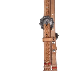 Double S Tooled One Ear Headstall -Schneiders Shop 41114 alt j