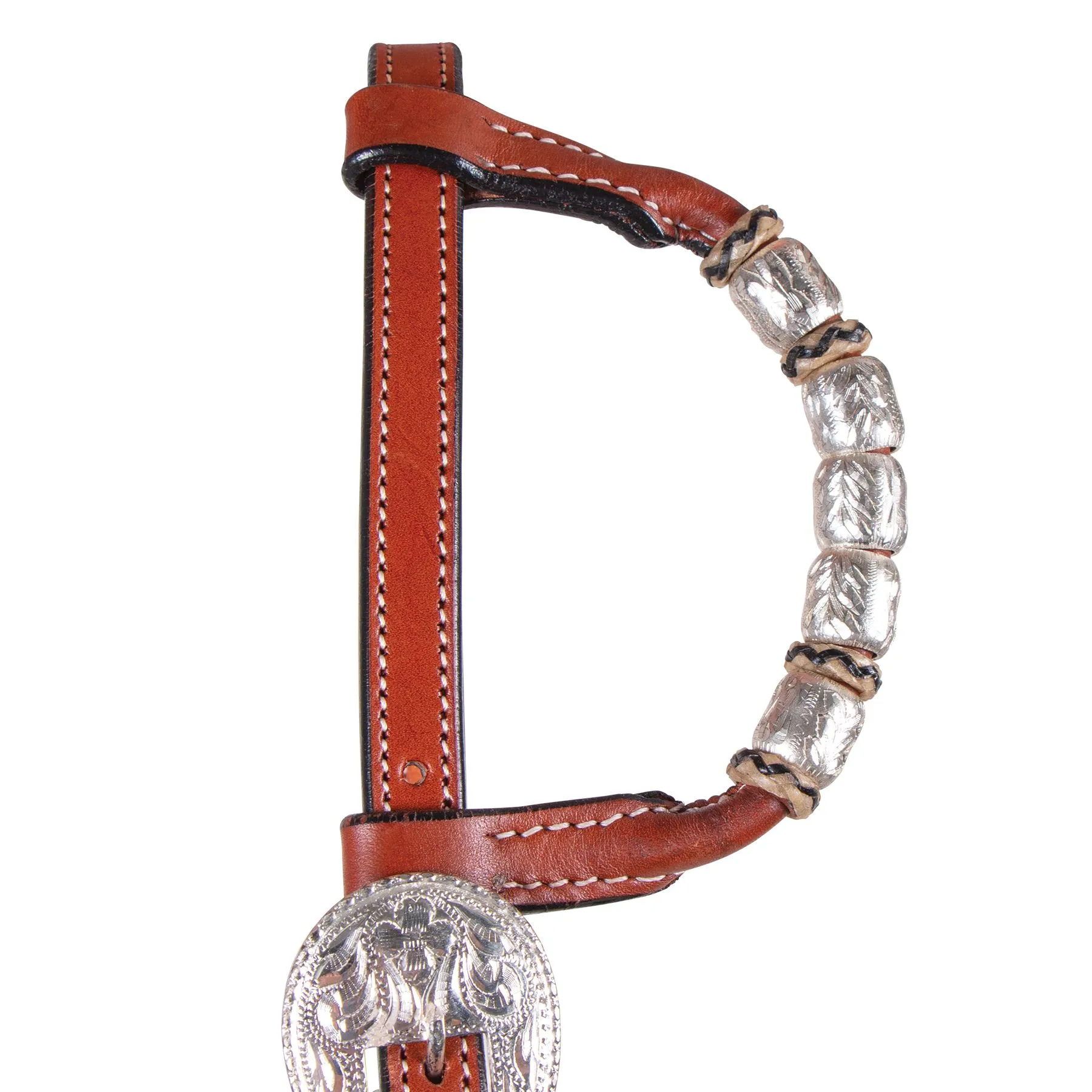 Raleigh Rawhide And Silver One Ear Headstall 10 Raleigh Rawhide And Silver One Ear Headstall - Image 8