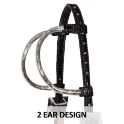 Billy Royal Gwendolyn Two Ear Headstall -Schneiders Shop 41286 feature d overlay