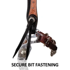 Billy Royal Gwendolyn Two Ear Headstall -Schneiders Shop 41286 feature f overlay