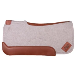 Impact Gel Standard 3/4 Contour Western Saddle Pad -Schneiders Shop 41467 tan