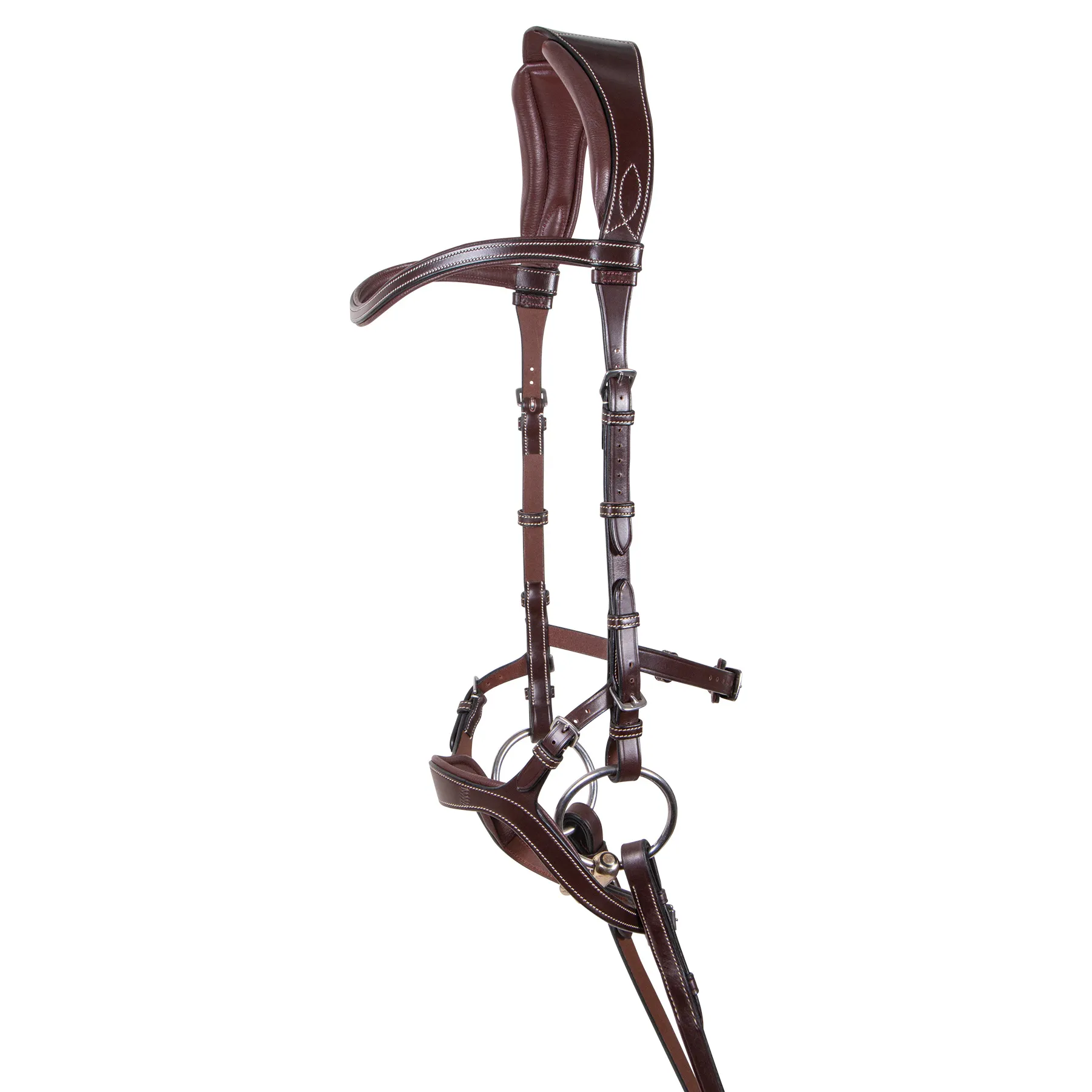 Joseph Sterling® Anatomic Poll Relief Monocrown English Bridle 12 Joseph Sterling® Anatomic Poll Relief Monocrown English Bridle - Image 10