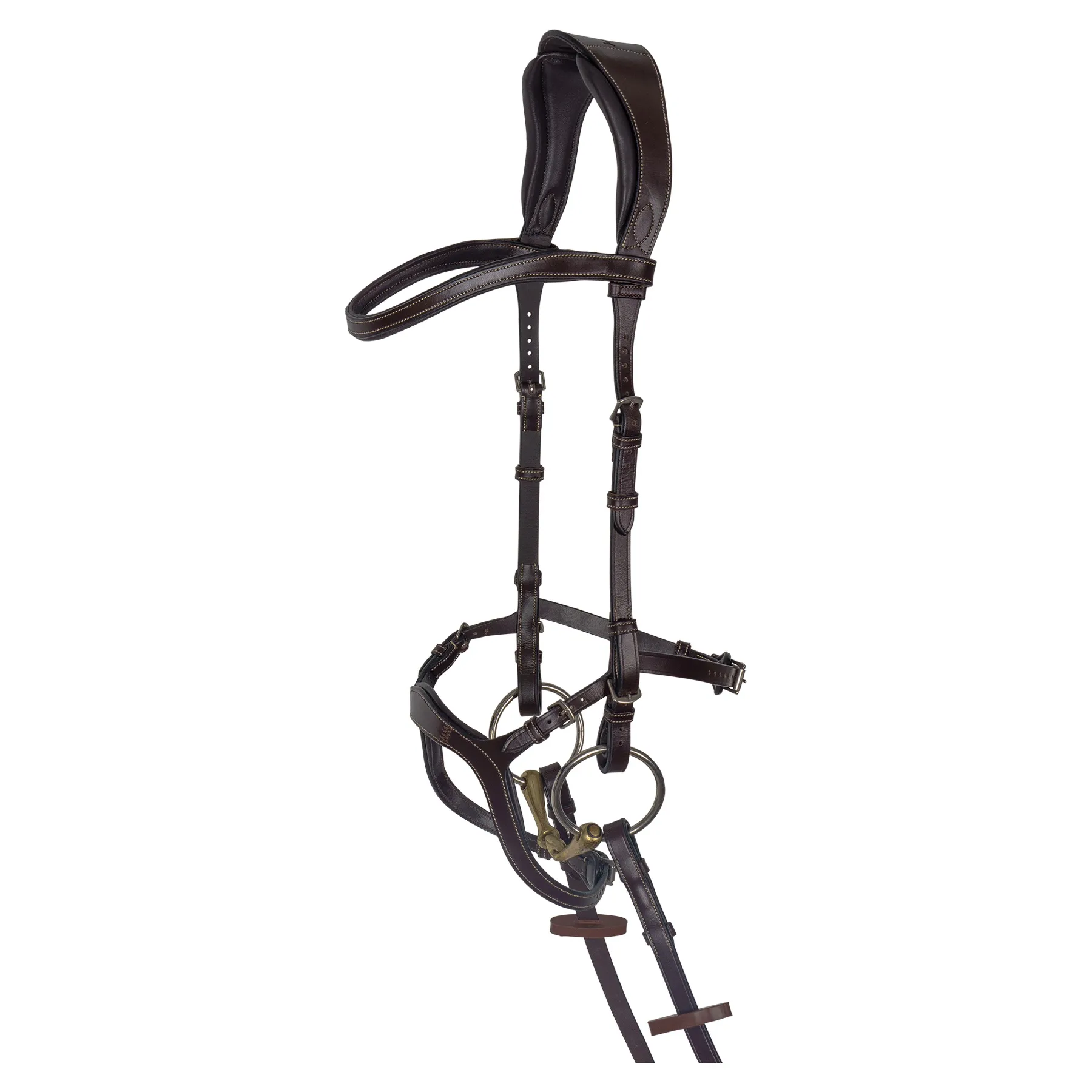 Joseph Sterling® Anatomic Poll Relief Monocrown English Bridle 11 Joseph Sterling® Anatomic Poll Relief Monocrown English Bridle - Image 9
