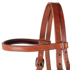 Double S Browband Training Bridle With Snaps -Schneiders Shop 41732 alt d