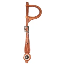 Double S Teardrop Basketweave One Ear Headstall -Schneiders Shop 41750 alt f