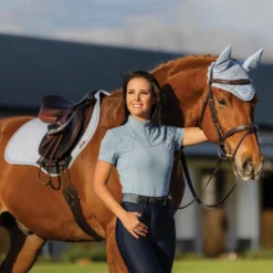 LeMieux® Prosport Close Contact Suede Saddle Pad -Schneiders Shop 41829 alt e