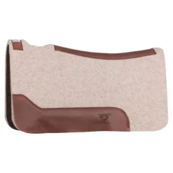 Diamond Wool® Contour Cowboy 1" Western Pad 30" X 30" -Schneiders Shop 41869 tan