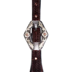 Billy Royal Basketweave Tooled One Ear Headstall -Schneiders Shop 41975 alt c