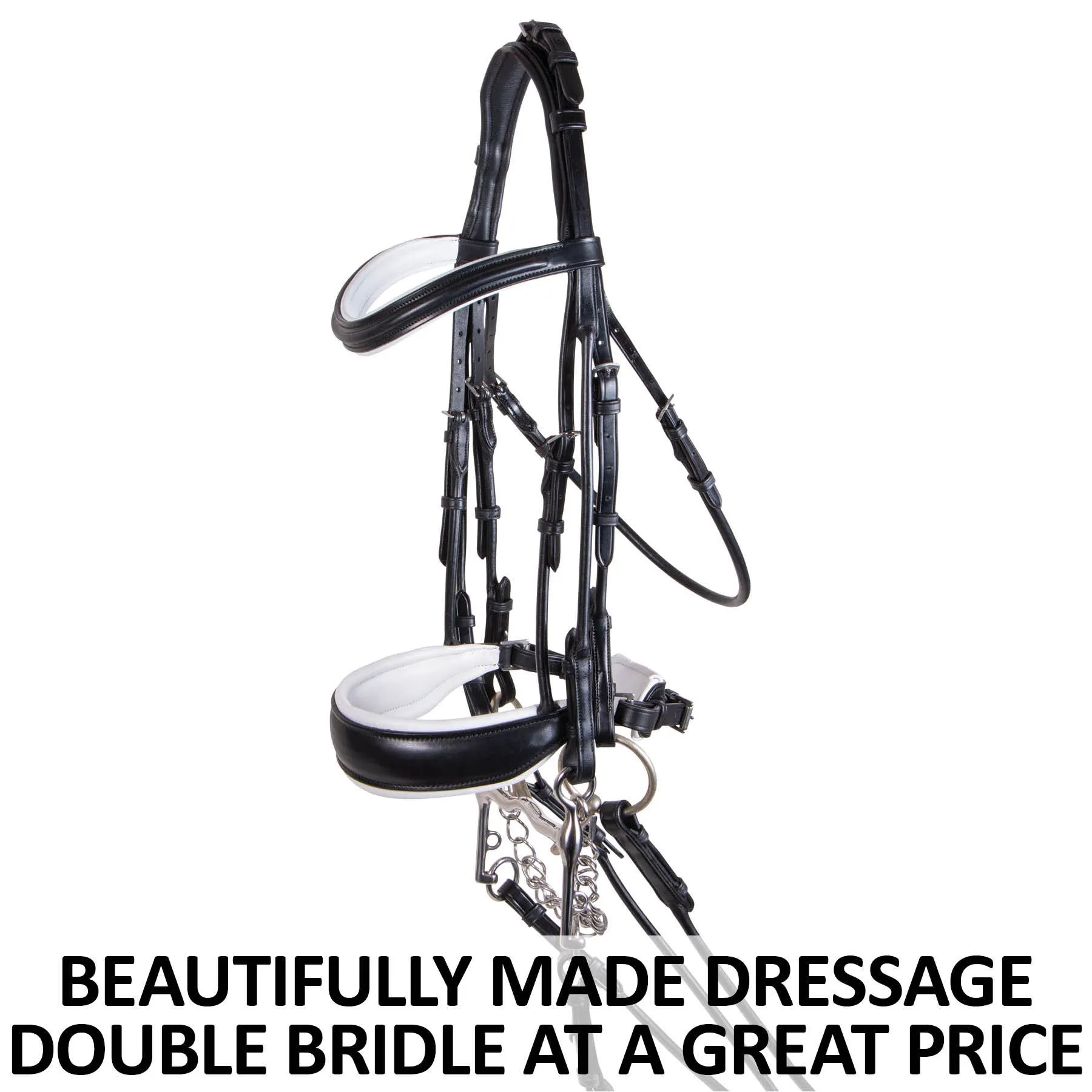 Pinnacle Dressage Double Bridle 4 Pinnacle Dressage Double Bridle - Image 2