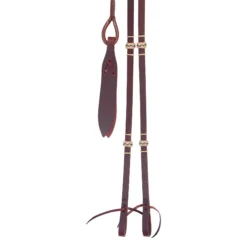 Billy Royal® Flat Romel Reins With Rawhide Accents -Schneiders Shop 42369 alt b