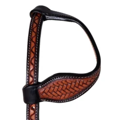 Double S Basketweave One Ear Headstall -Schneiders Shop 42371 alt c