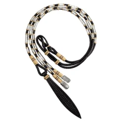 Double S Direct Contact Softee Leather Romel Reins For Horses - 24.5oz -Schneiders Shop 42476 chocolate