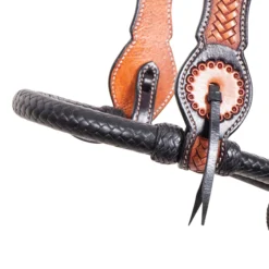 Double S Tooled Browband Bosal Set -Schneiders Shop 42527 alt c